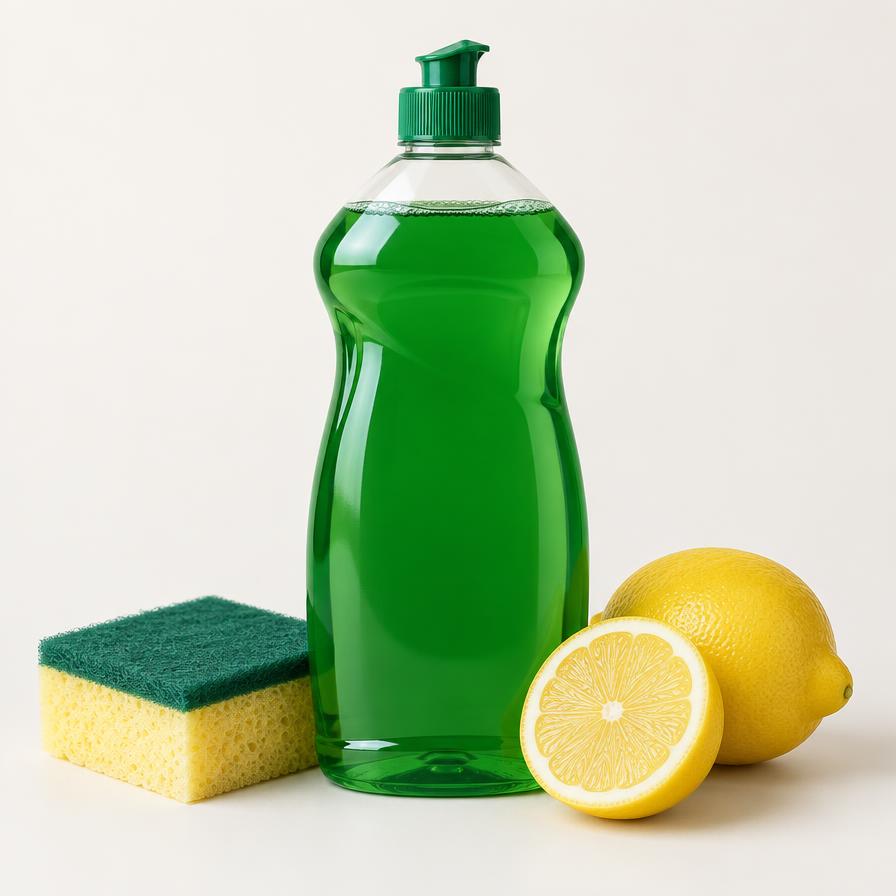 Bottle of washing-up liquid
